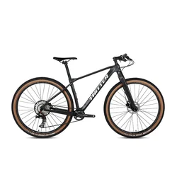 TWITTER M6 rowerowy sztywny widelec z włókna węglowego oś przelotowa B00ST hamulec tarczowy 148mm MTB 13S/24S rower górski z włókna węglowego mtb 27,5/29er