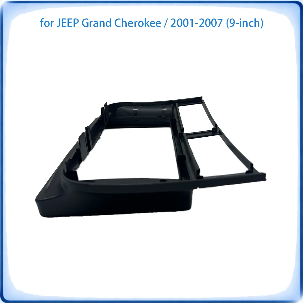 Car Radio Fascia Frame For JEEP Grand Cherokee 2001-2007 9 inch With Canbus Decoder & Wiring Harness Car Accessories Plug & Play