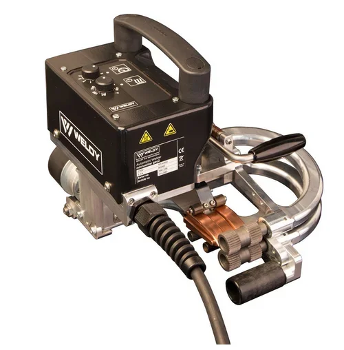 Weldy GEO2 Mini Wedge Hot Air Welding Machine 100mm Width for Geomembrane Overlap Welding Plastic Welding Work