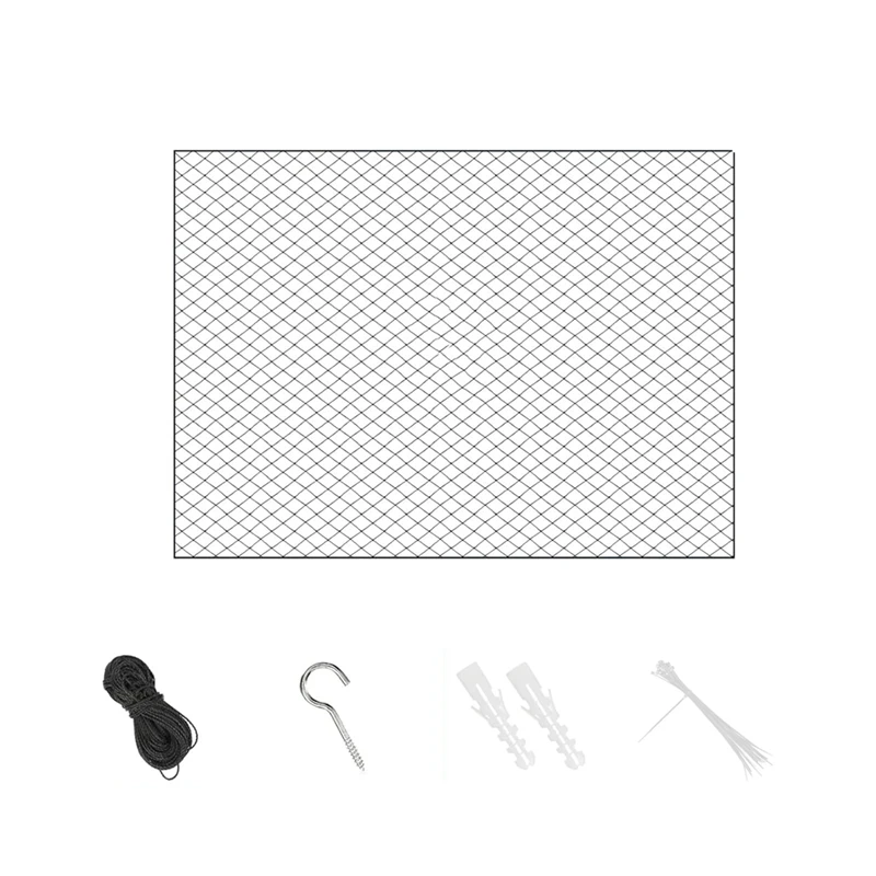 ●Cat Netting Balcony, 10x13ft Steel Wire Reinforced Balcony Screen for Pets, Anti-Fall Pet Mesh Fence Cat Safety Net
