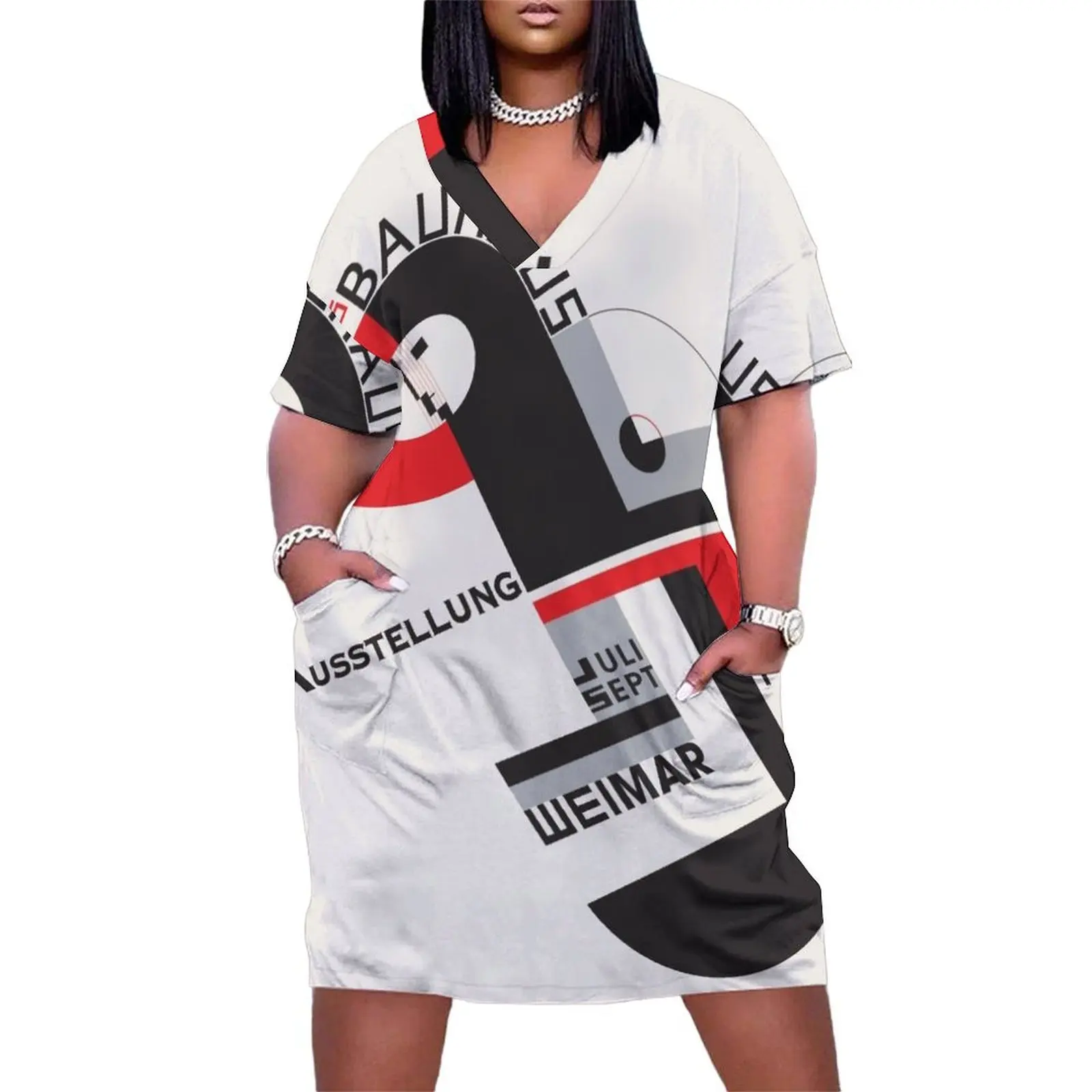 

Bauhaus#6 Loose Pocket Dress luxury dress sexy short dresses daring