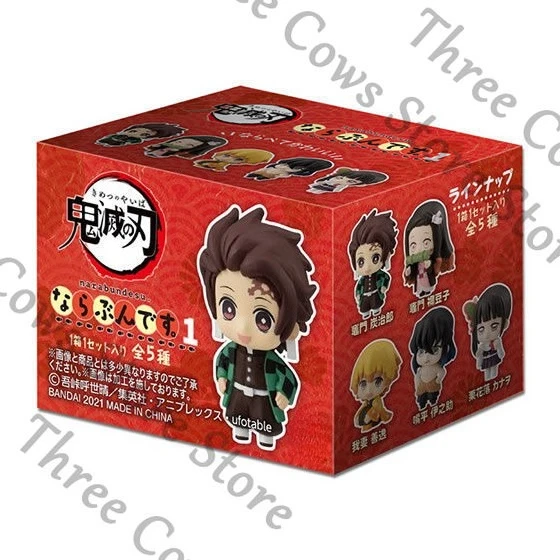 Anime Demon Slayer Tsuyuri Kanawo Agatsuma Zenitsu Kamado Tanjirou Nezuko Hashibira Inosuke Cosplay figuras modelo regalo