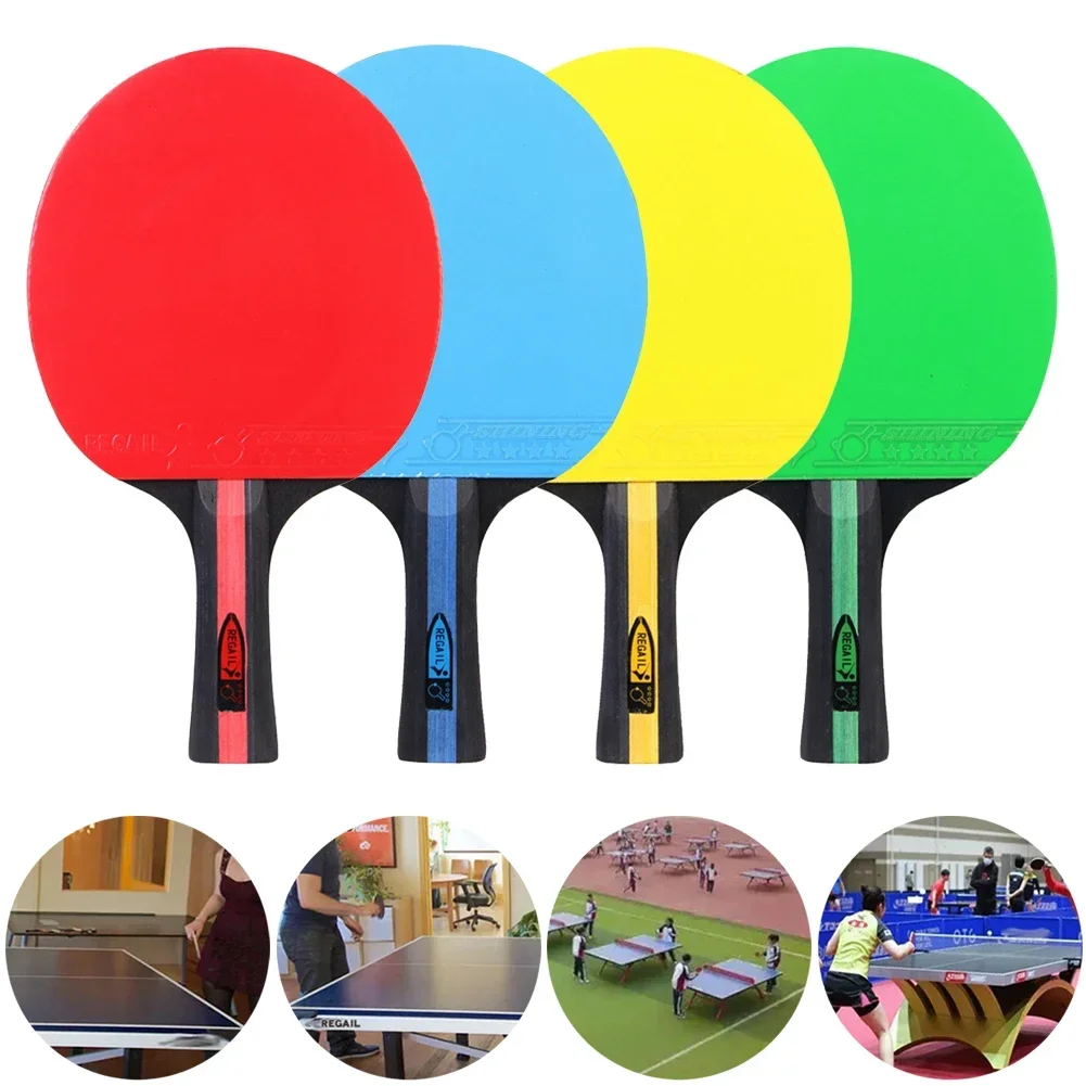 POTEA Super Hard Poplar Wood Strong Spin Table Tennis Racket 7 Ply High Speed Ping Pong Blade For Quick Attack Offensive Players