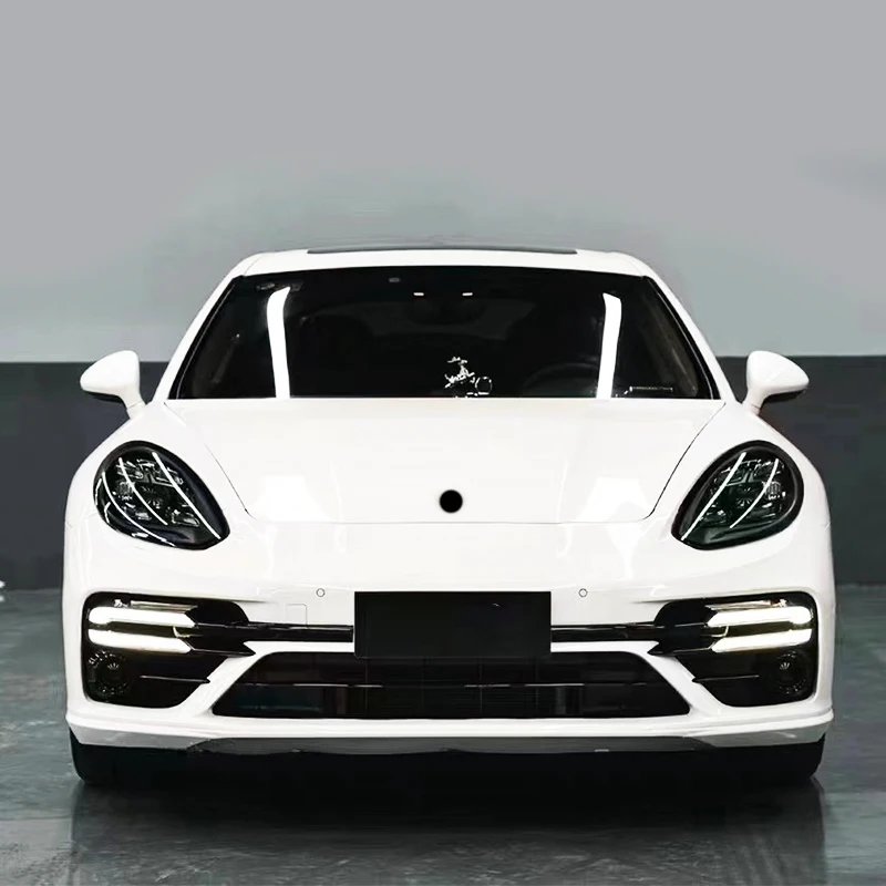 2009-2016 970 971 TurboS Style Body Kit Front Bumper New Headlight Facelift Upgrade PartsOld To New Facelift Body Kit