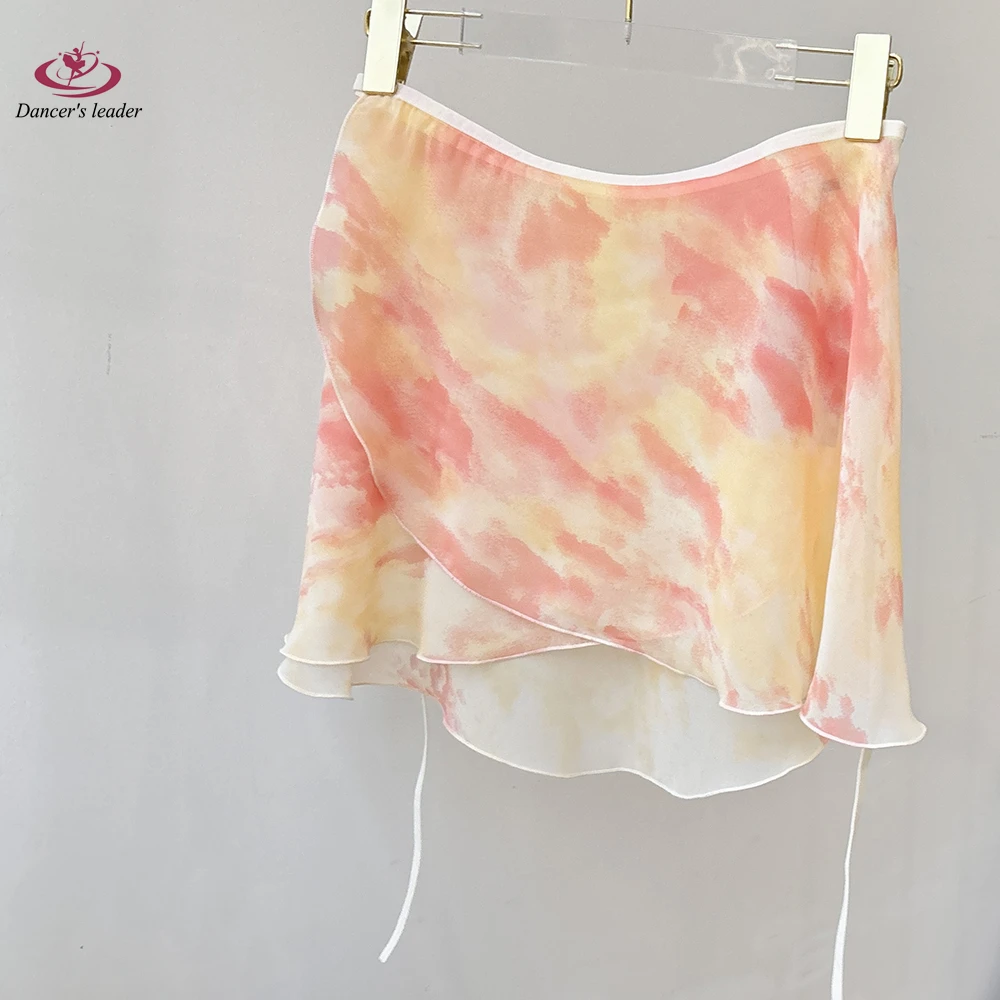 กระโปรงบัลเลต์สั้นแบบไล่สี, กระโปรงเต้นรำสำหรับผู้หญิง, กระโปรงฝึกซ้อมยิมนาสติก, เสื้อผ้าสำหรับผู้หญิง, กระโปรงเต้นรำลิริคอล