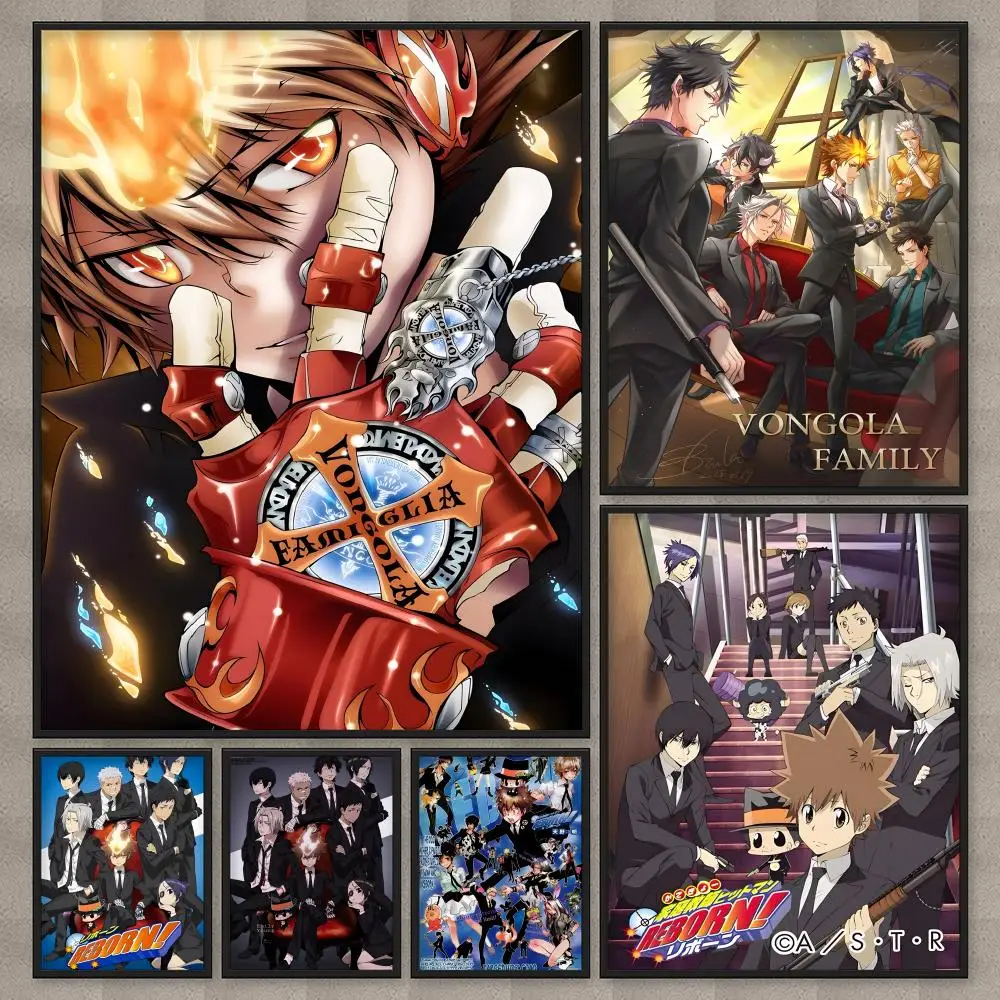 Anime R-Reborn! Poster HD Room Decor Home Decoration Interior Wall Art Printing Waterproof Garage Party BedRoom Gift