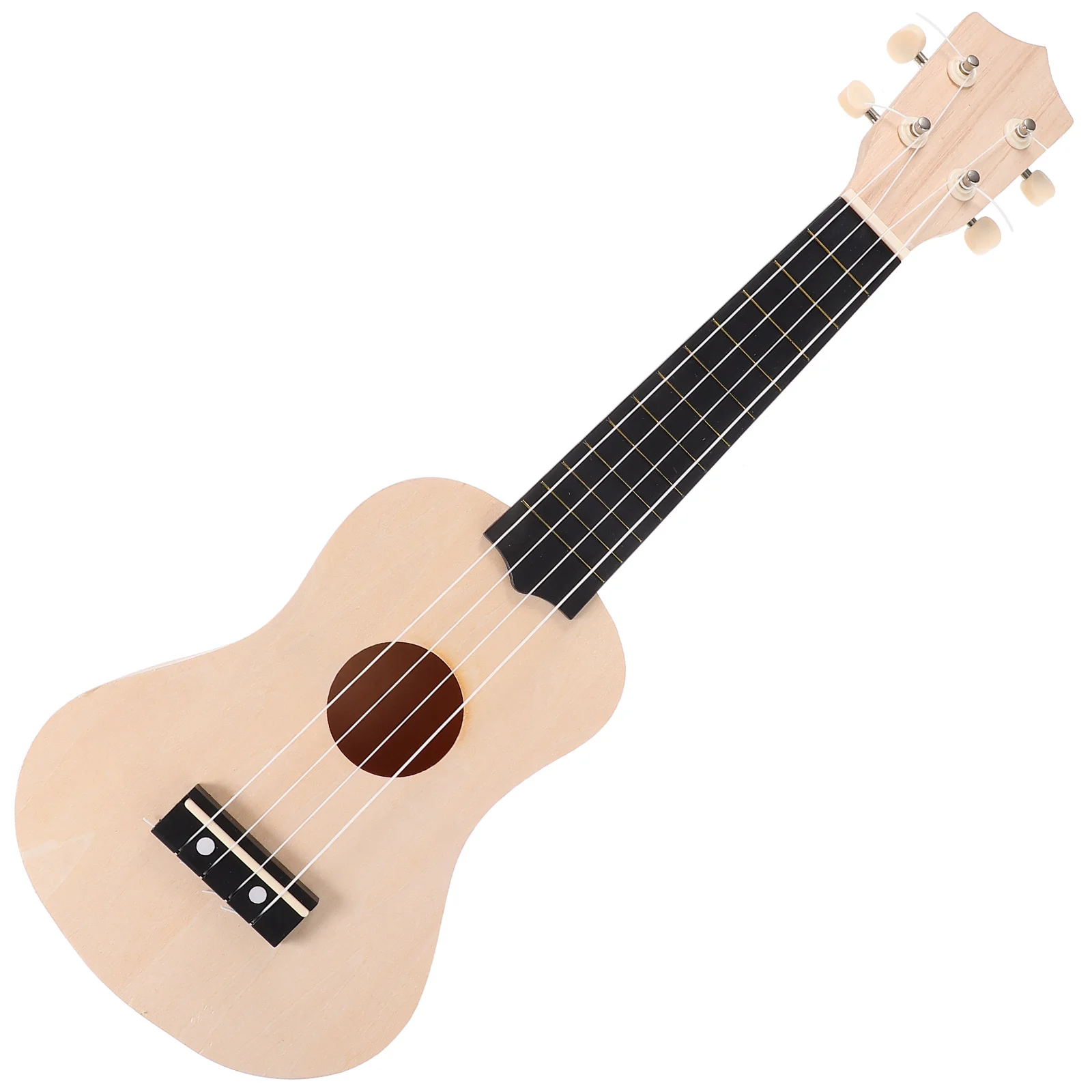 Hand-assembled Ukulele Material Kit Unfinished Make Your Own Build Ukele DIY Guitar Self-painting Wooden Child