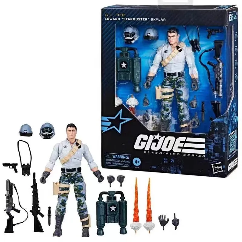 Original Hasbro G.I. Joe Classified Series 136 Edward 'Starduster' Skylar Action Figure Collection Toys Ornaments - view 6