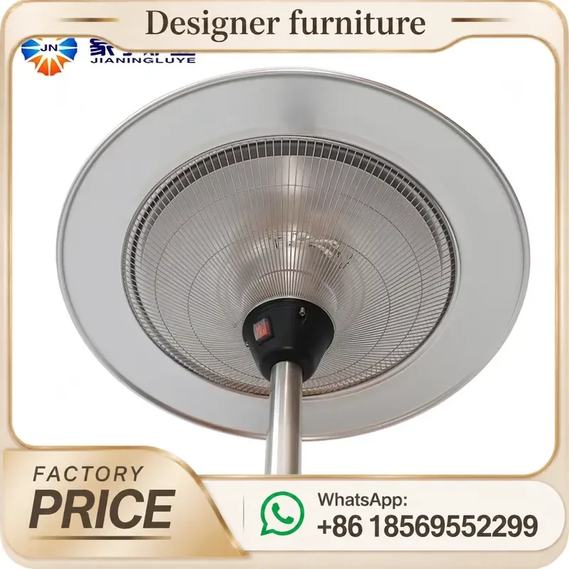 For Indoor Umbrella Shape 3Kw Carbon Tube Electric Heater Freestanding Bedroom Heating Lamp Warmth Energy Saving