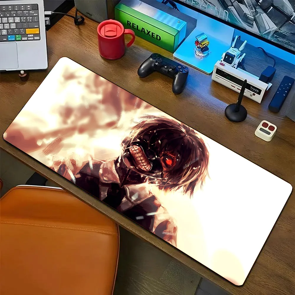1pc Tokyo Ghoul's Non-slip Mouse Pad Suitable For Office Computers Laptops E-sports Game Desk Mats XXL Keyboard