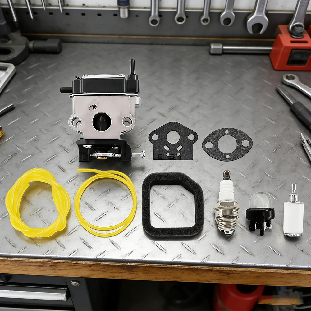 Engine Replacement Carburetor Faster Starts Smoother Acceleration Pre-calibrated Leaf Blower Repair For RB24EA