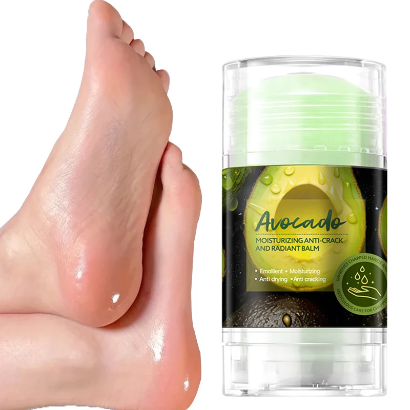 Avocado Crack Cream - Long Lasting Moisturizing, Anti Cracking Formula, Caring for Foot Skin, Daily Hand and Foot Care
