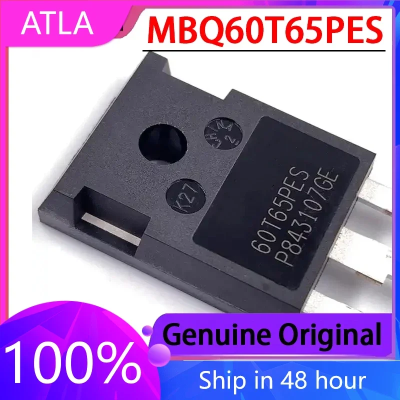 1PCS Only original 60T65PES MBQ60T65PES Brand New Stock 650V 100A IGBT Field-effect Transistor TO-247