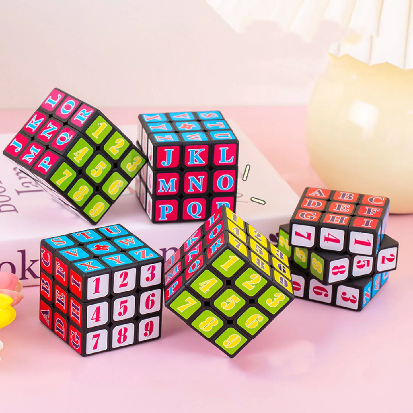 Mini cube de chiffres pour enfants, jouet pour enfants, prix de la maternelle, faveurs de fête d'anniversaire, sac de cadeaux, cadeau PinMiFillers