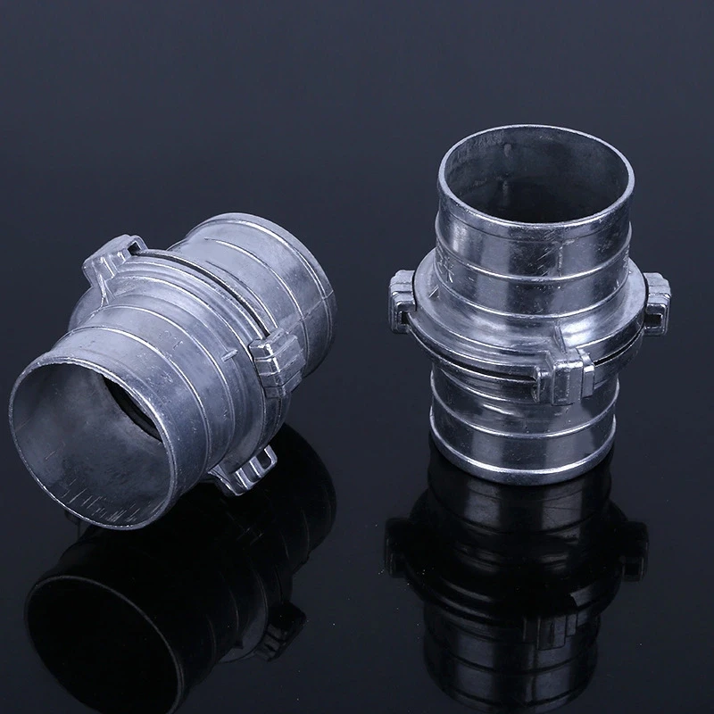 

1"1.5"2" Water Pipes Quick Coupling Aluminum Pipe Fitting Hose Quick Connector With Clamp Agricultural Irrigation Accessory