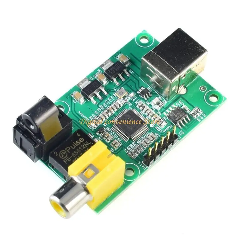 

97QA LJMSA9123 USB Auditory Controller With SPDIF Optical Output Offers 24BIT 192KHz Resolution For Clear Auditory Playback