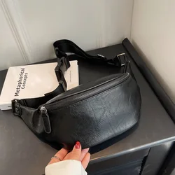 Lüks marka kadın bel çantası düz renk deri Fanny paketi çanta moda bayanlar bel çantası tasarımcı omuz Crossbody göğüs çantası