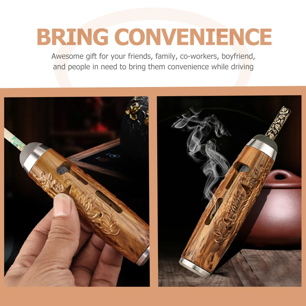 

Portable Ashtray Compact Reusable Cigarette Holder For Car Home Office Outdoor Use Wear-Resistant Convenient Smoking Accessory