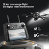 新しい AE86 Pro Max プロフェッショナル ドローン 4K ESC デュアル カメラ 360 °   障害物回避 50 倍ズーム オプティカル フロー ポジショニング 折りたたみ式ドローン 5