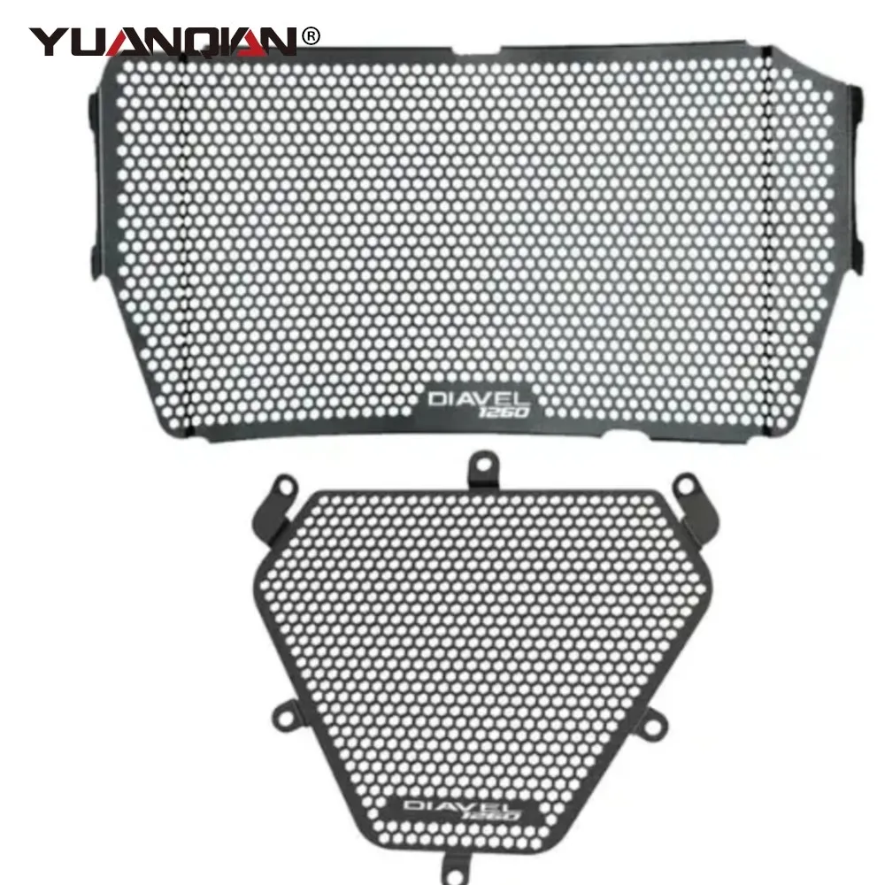 FOR Ducati Diavel 1260 1260S 2019 2020 2021 2022 2023 2024 2025 Radiator Guard Protection Oil Cooler Cover Protector Diavel1260