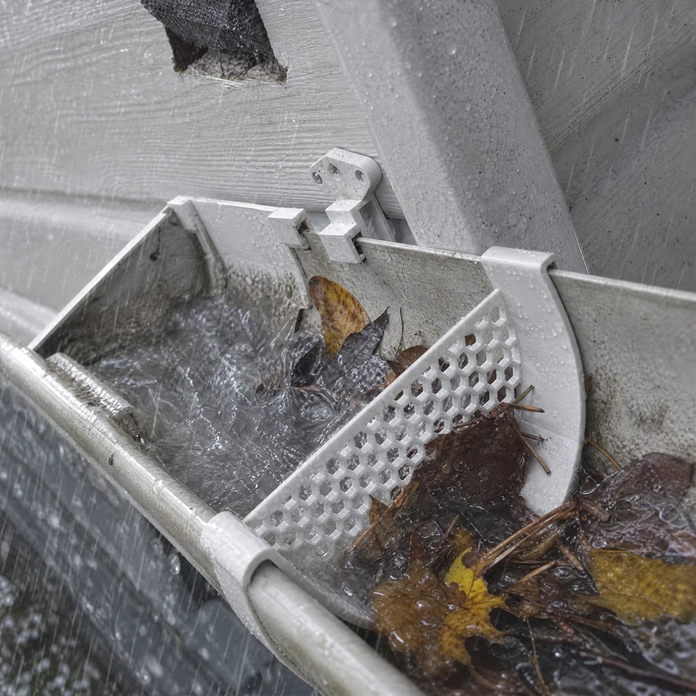 Roof Gutter Filter, Preventing Leaf Clogging, Gutter Filter, Leaf Trap Net, Roof Drain Anti-Clogging, Leaf and Debris Interceptor