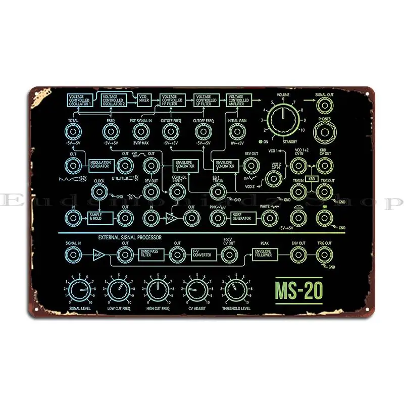 Ms 20 Metal Plaque … - image