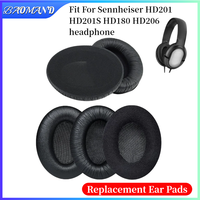 Replacement Ear Pads Cushion for Sennheiser HD201 HD201S HD180 HD206 Headphones Earpads/Ear Cushions Repair Parts Earmuffs