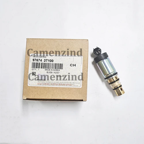 Imagen 2 del producto Válvula Solenoide de Control de compresor de CA OEM 97674-3T100 97674-3T100QQK 976743T100 para Hyundai Accent 17 Genesis 16 KIA Sportage RIO