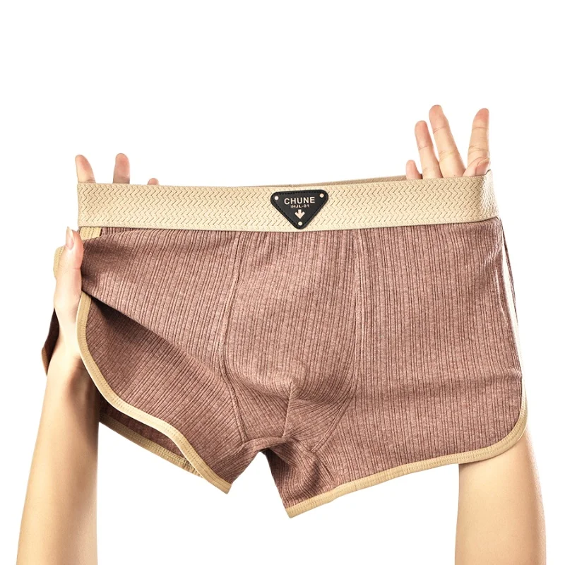 Men's Underwear Large Size Breathable Arrow Shorts Boxers Bulge Pouch Boxer Sports Wear-Resistant Underpants Cueca Knickers