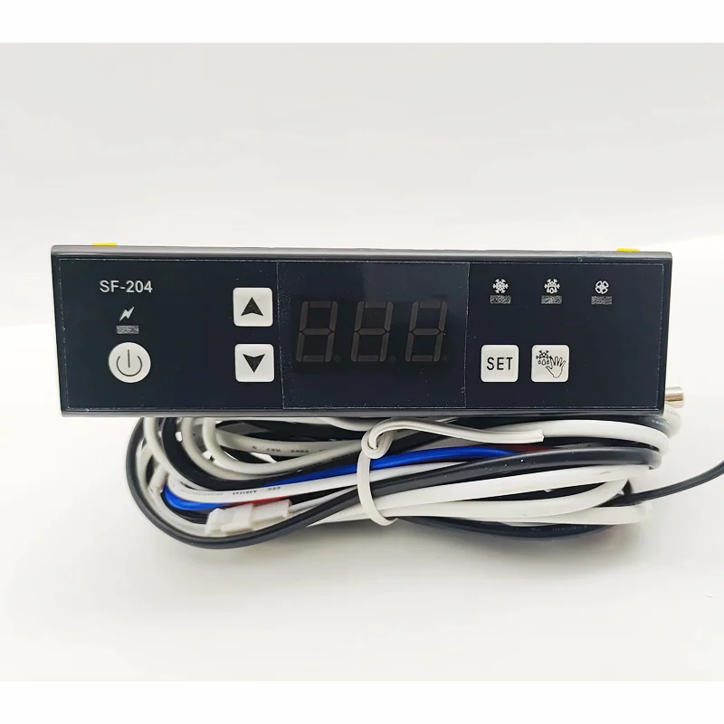 SF-204 Thermostat Display Cabinet Temperature Controller Freezer Refrigerator Electronic Thermostat Automatic Intelligent