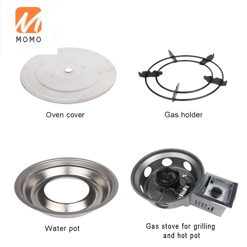 korean commercial table top hot pot burner BBQ gas yakitori grill barbecue