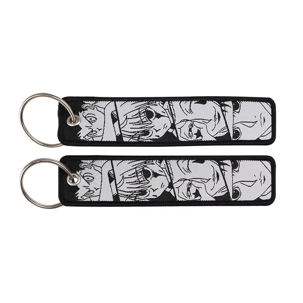 Anime Killer Keychains, Cartoon Key Fobs for Fans