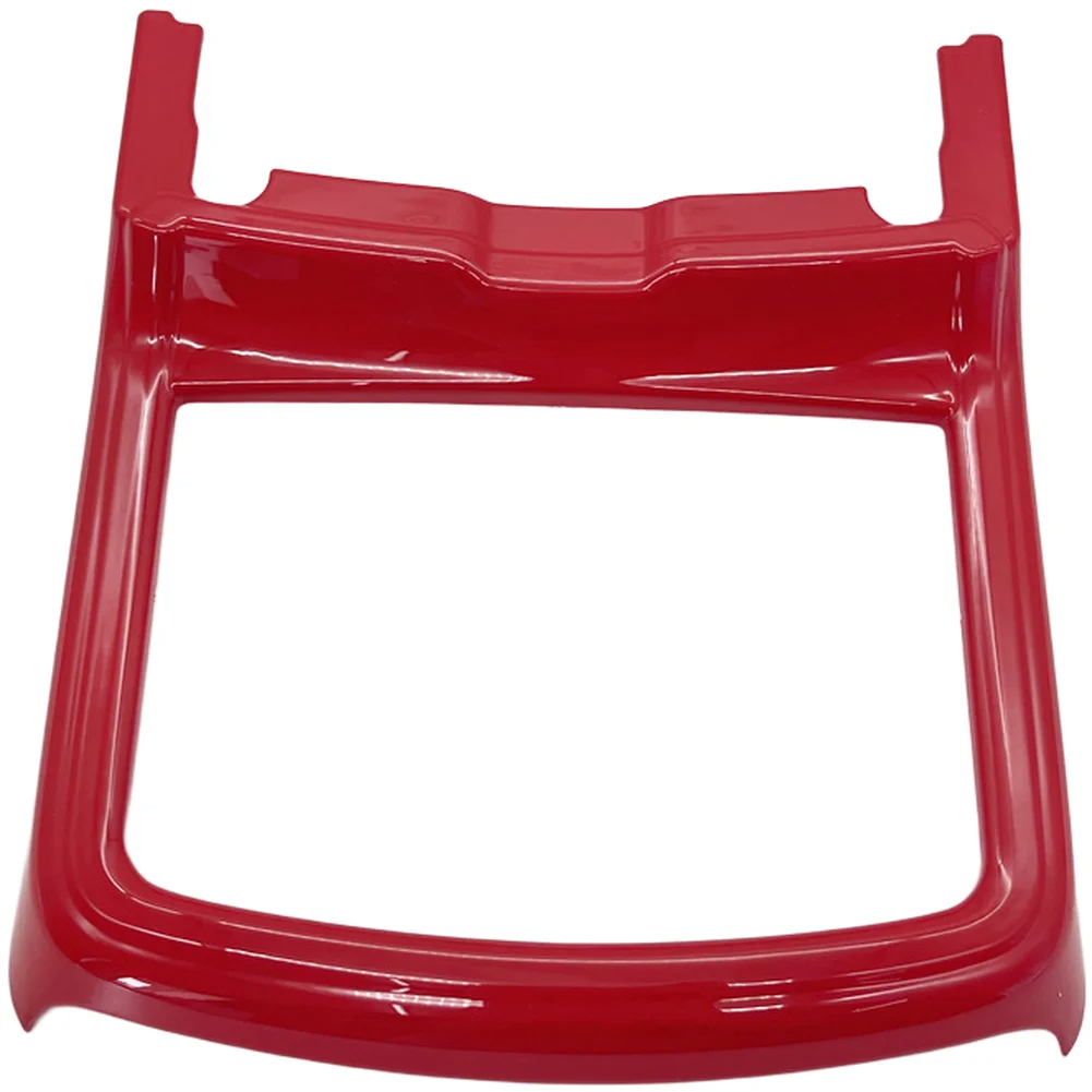 Carbon Fiber Pattern Cup Holder Cover for For dodge For Charger 2016 2021 ABS Interior Trim No Tools Installation