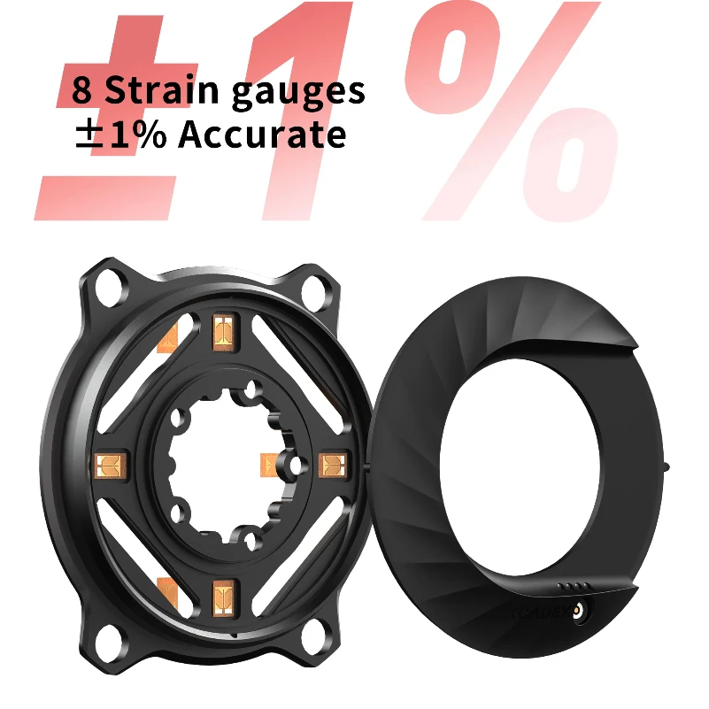 XCADEY XPOWER-S Road MTB Bicycle/bike power meter fit SRAM ROTOR crank NEW Model shimano 104 bcd for m7100 m8100 m9100 cranket - Image 5