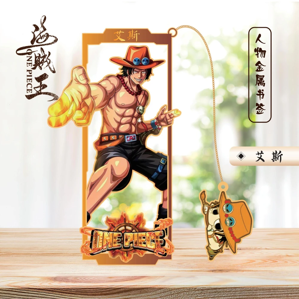 Anime Edward Newgate Perona Boa·Hancock Roronoa Zoro Nami Metal Bookmark Props Cards Accessories Gifts