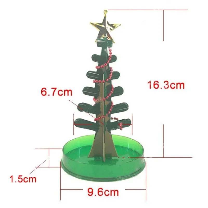 Paper Tree Flowering Magic Tree Children\'s Educational Toy Experiment Diy Crystal Three in One