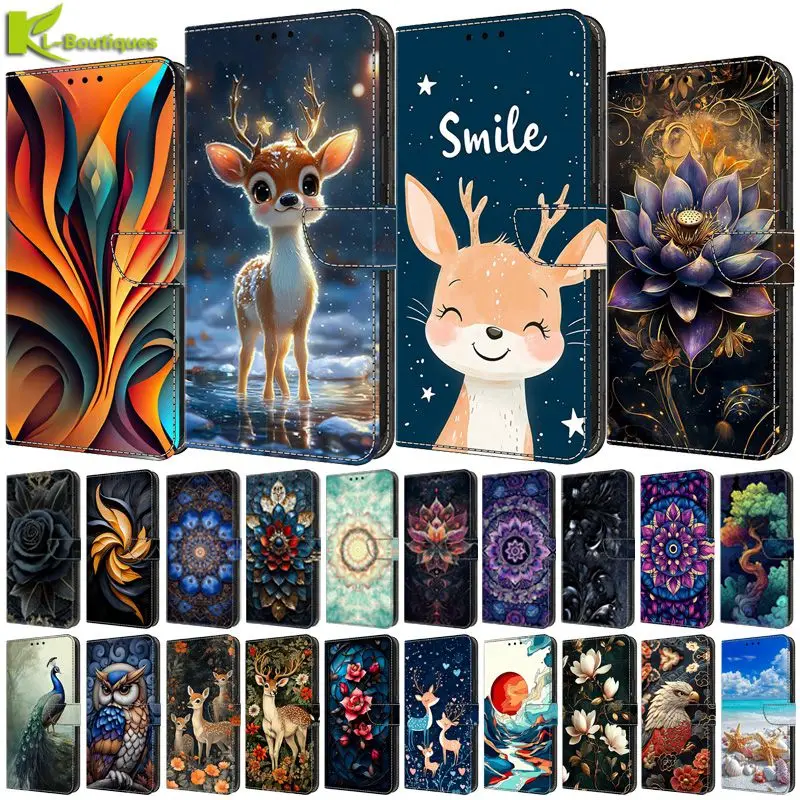 Capa carteira pintada com desenhos animados, capa protetora traseira para funda samsung galaxy j5 2017/j3 j7 2017/j5 2016/j3 2016