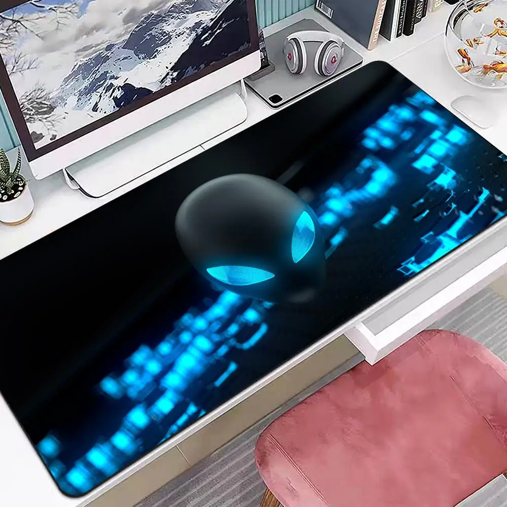 

Официальный коврик для мыши Alienware разных размеров, большой квадратный коврик для компьютерной офисной игры, настольные коврики, резиновые противоскользящие коврики для мыши