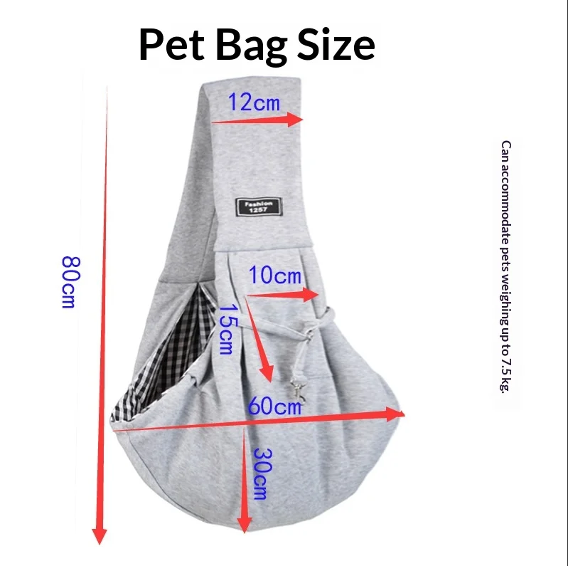 Mochila plegable transportín transpirable para gatos, cabeza fuera - imagen 3