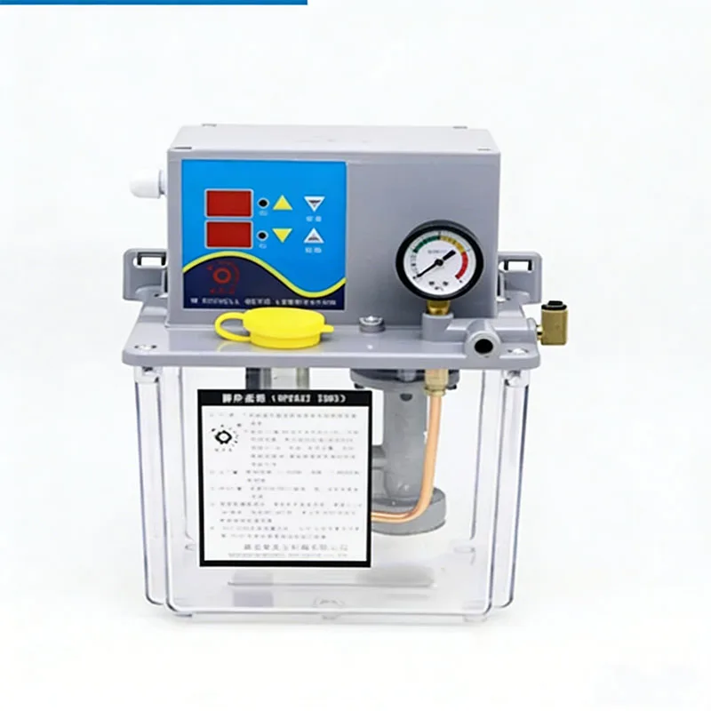 New Double Digital Fully Automatic Electric Lubrication Pump CNC Machining Center Lubrication System Oil Injection Pump