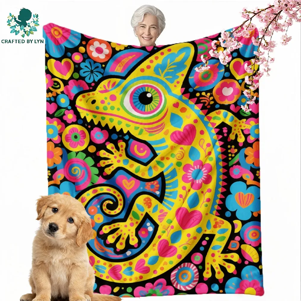 

Flowers,Animal,Constellation| Flannel | Room Decor Blanket, Camping Stuff,Festive Gift Selectio | Soft and delicate | Keep warm