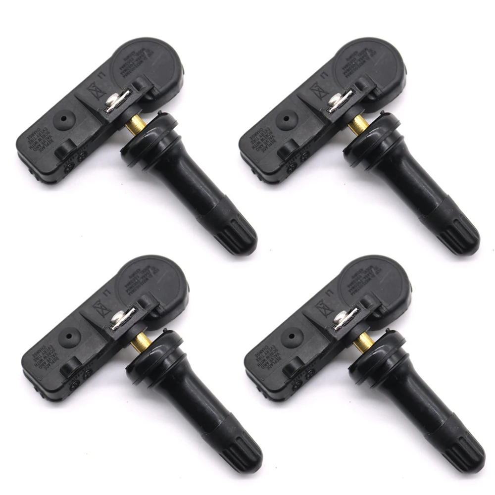 4Pcs TPMS Tire Pressure Monitoring Sensor 68293199AA for Ram 1500 3.0L 3.6L V6 5.7L 6.2L V8 2019 2020 433Mhz Car Accessories