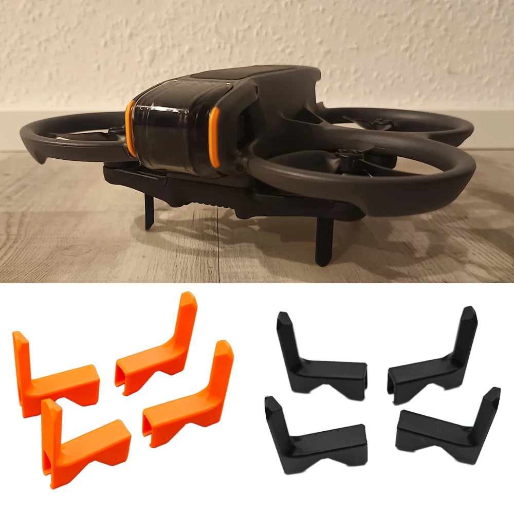 

Аксессуары для дрона DJI AVATA 2 Держатель для удлинителя подвесного шасси линзы подвесного стабилизатора защита от столкновений 4 шт.