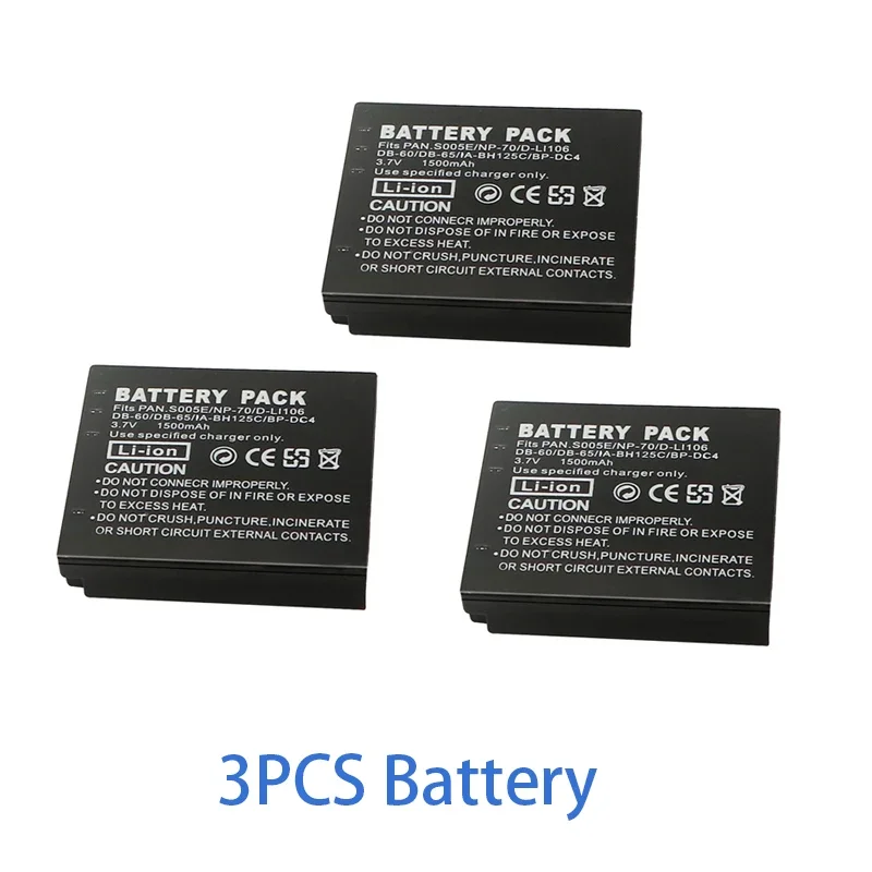 3PCS Battery