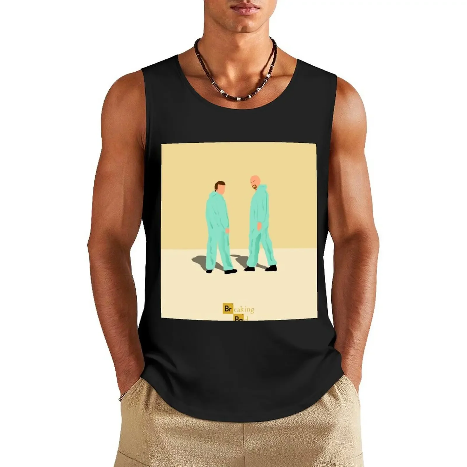 

Breaking Bad Minimalist Movie poster Tank Top male top sleeveless vests