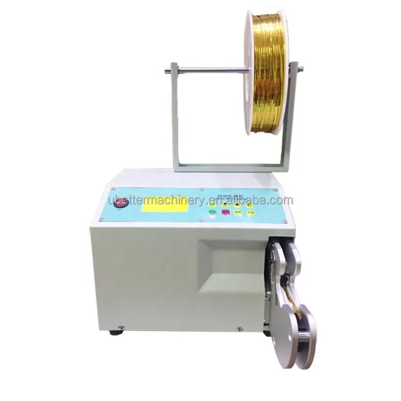 Semi automatic wire twist tie wire wrap knot plastic bread bag tying string strapping machine