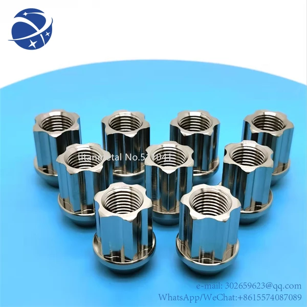 

yyhc 20pcs Gr5 Titanium Wheel Lug Nuts M12x1.5x45mm Open End Cone Seat For Buick, Honda, Toyota, Ford, mitsubish ,free shipping