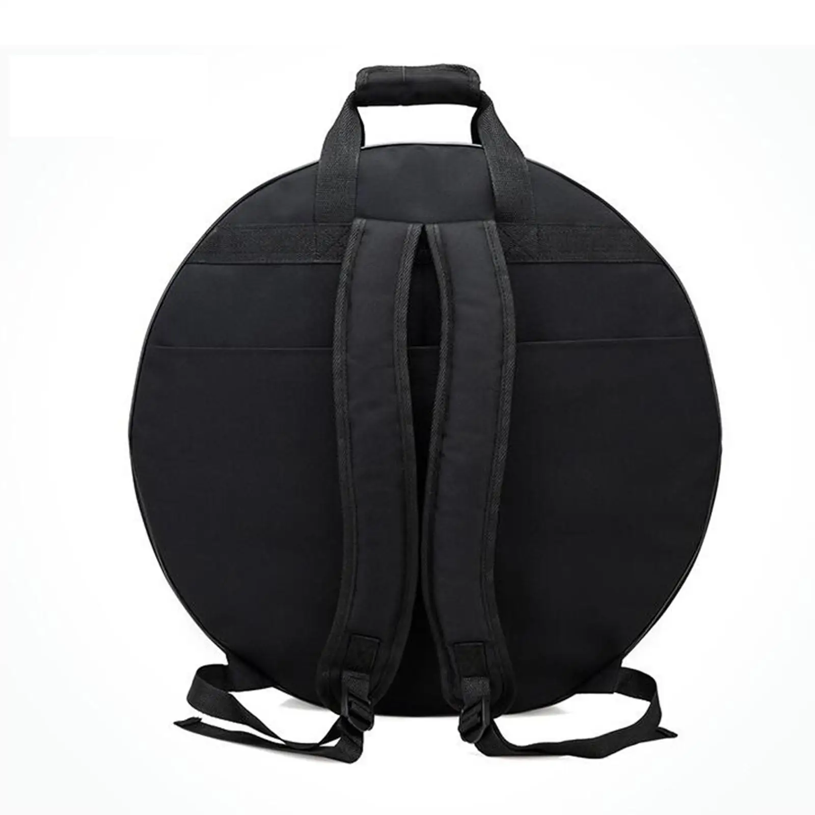 

Padded Divider Cymbal Storage Case Black Oxford Carrying Bag for Drum Kit Gig and Music Travel