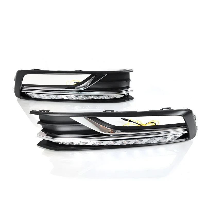 Geeignet für 16–18 Passat Tagfahrlichter, Nebelscheinwerferrahmen, modifizierte LED-Dekorationslichter, Tagfahrlicht