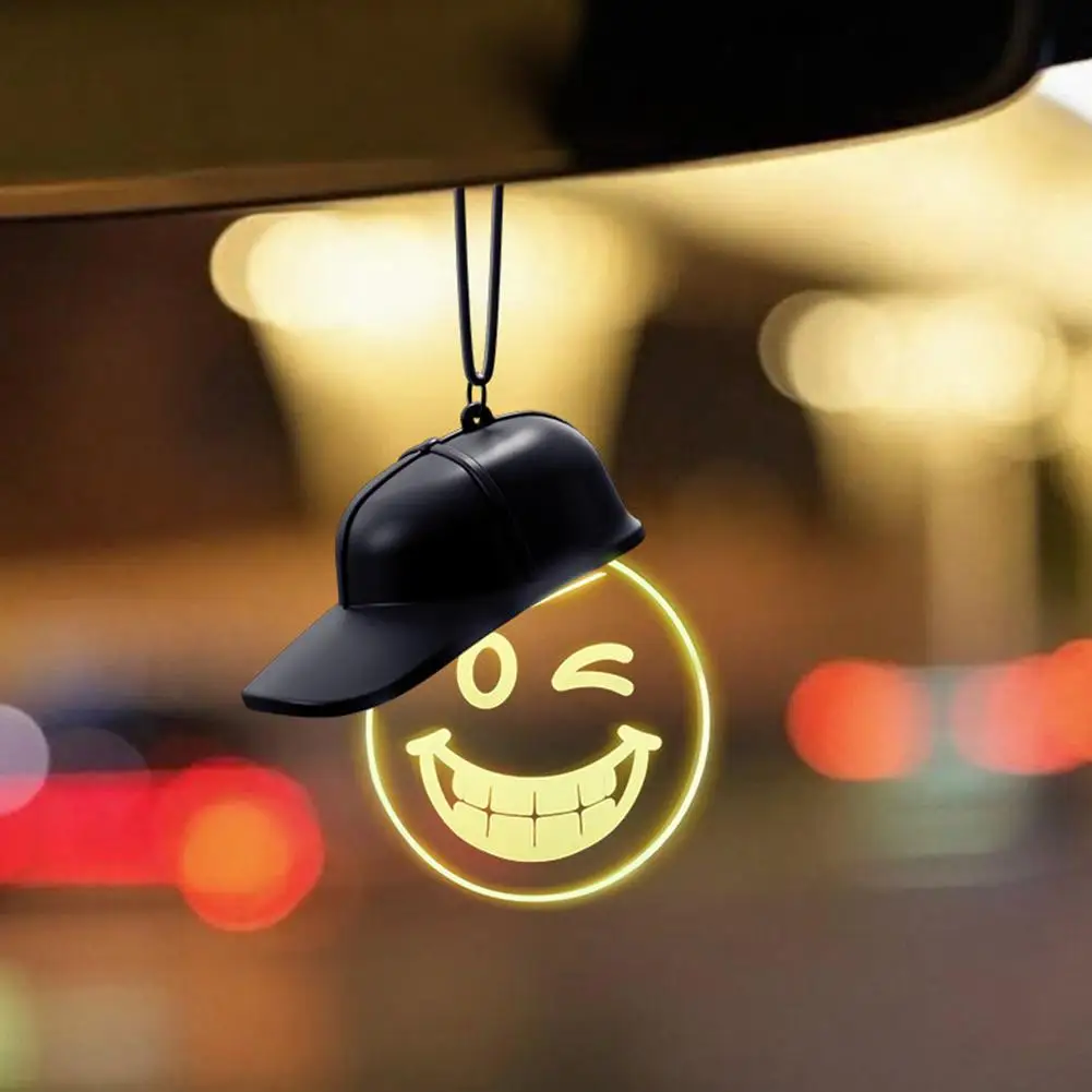 

Luminous Light Bulb, Rearview Mirror Pendant, High-end Retro Light, Hanging Creative Car Pendant, Atmosphere Decoration Car N4H1
